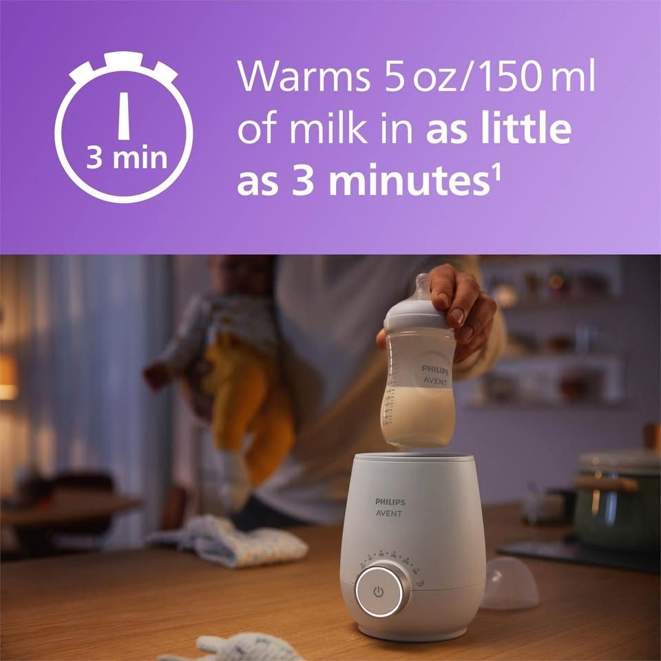 Philips Avent Fast Baby Bottle Warmer SCF358/00 (New) - photo 2