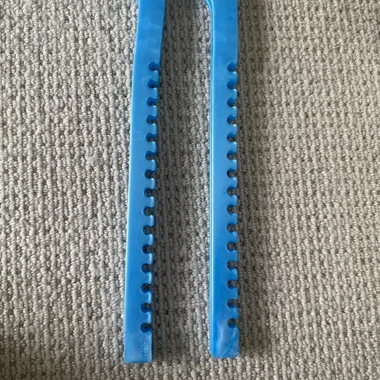 Blue Hockey Skate Guards