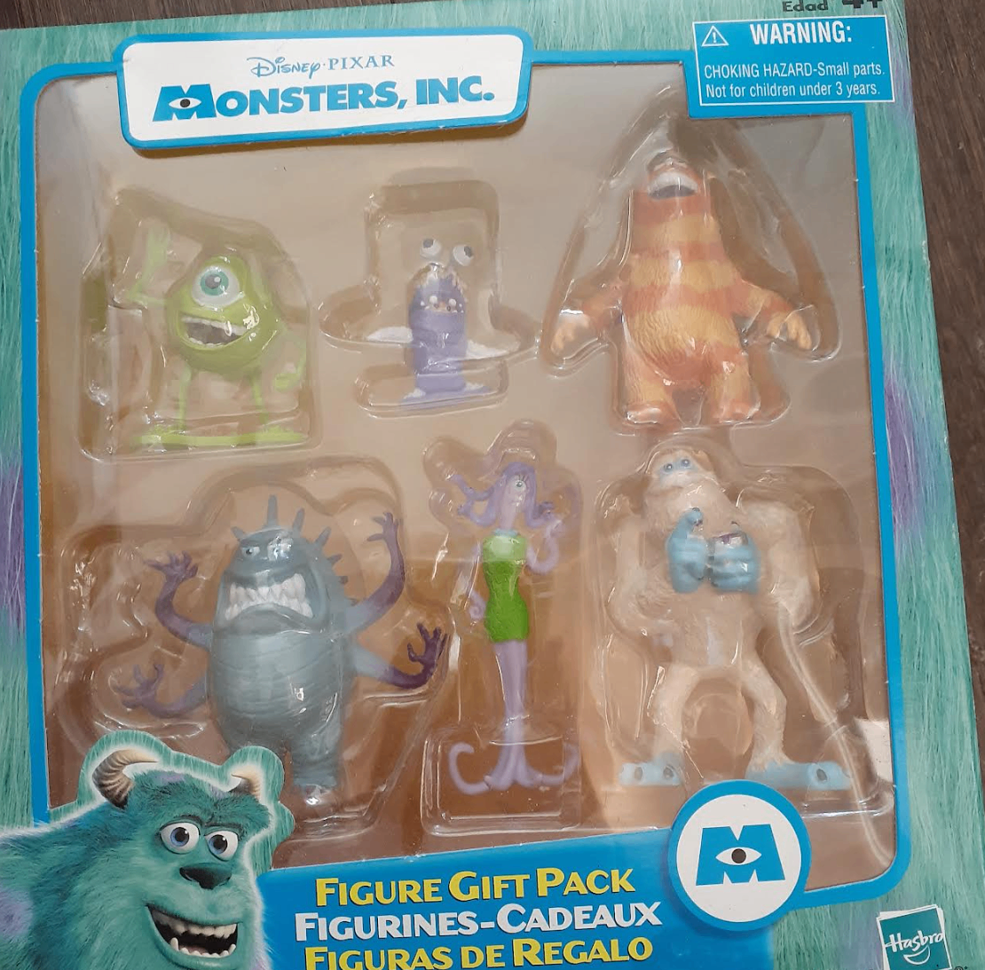 2001 Disney/Pixar MONSTERS, INC. 6 Figure Gift Pack new sealed - photo 2