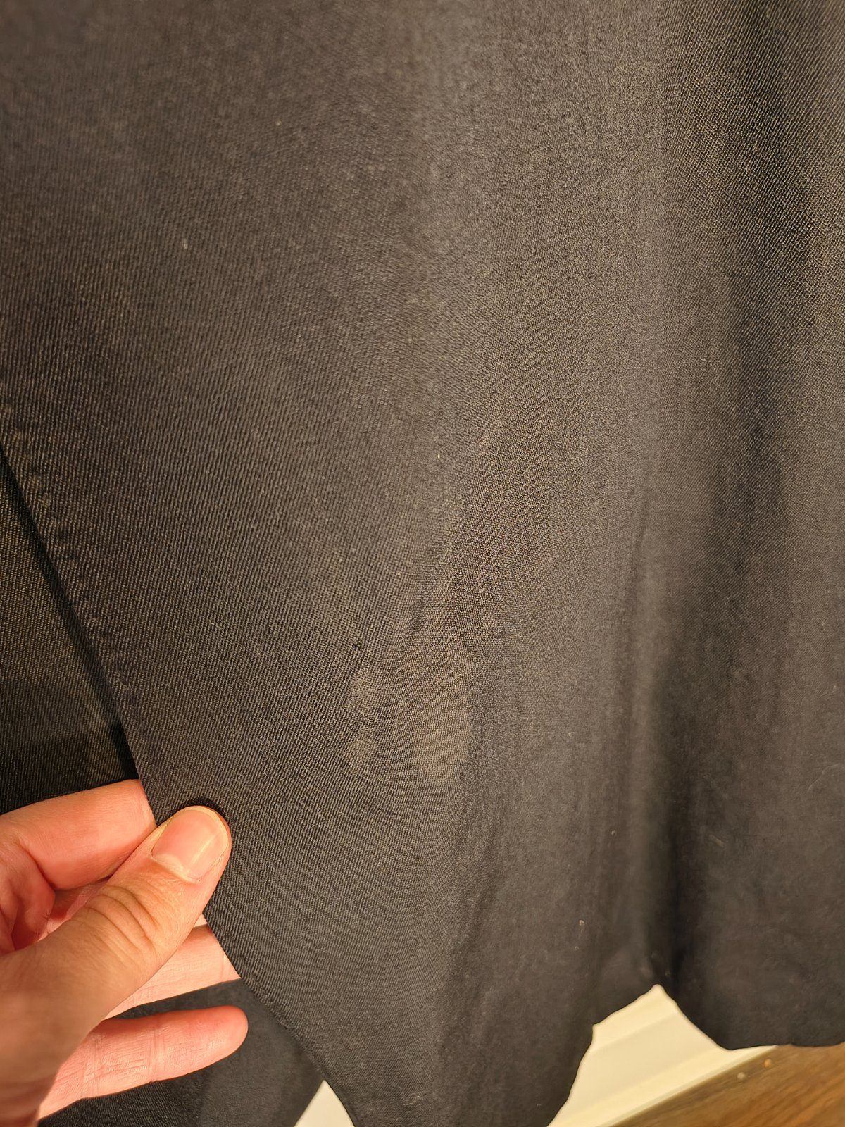 Vintage Aquascutum Wool Overcoat Men's M Navy Made Canada - photo 4