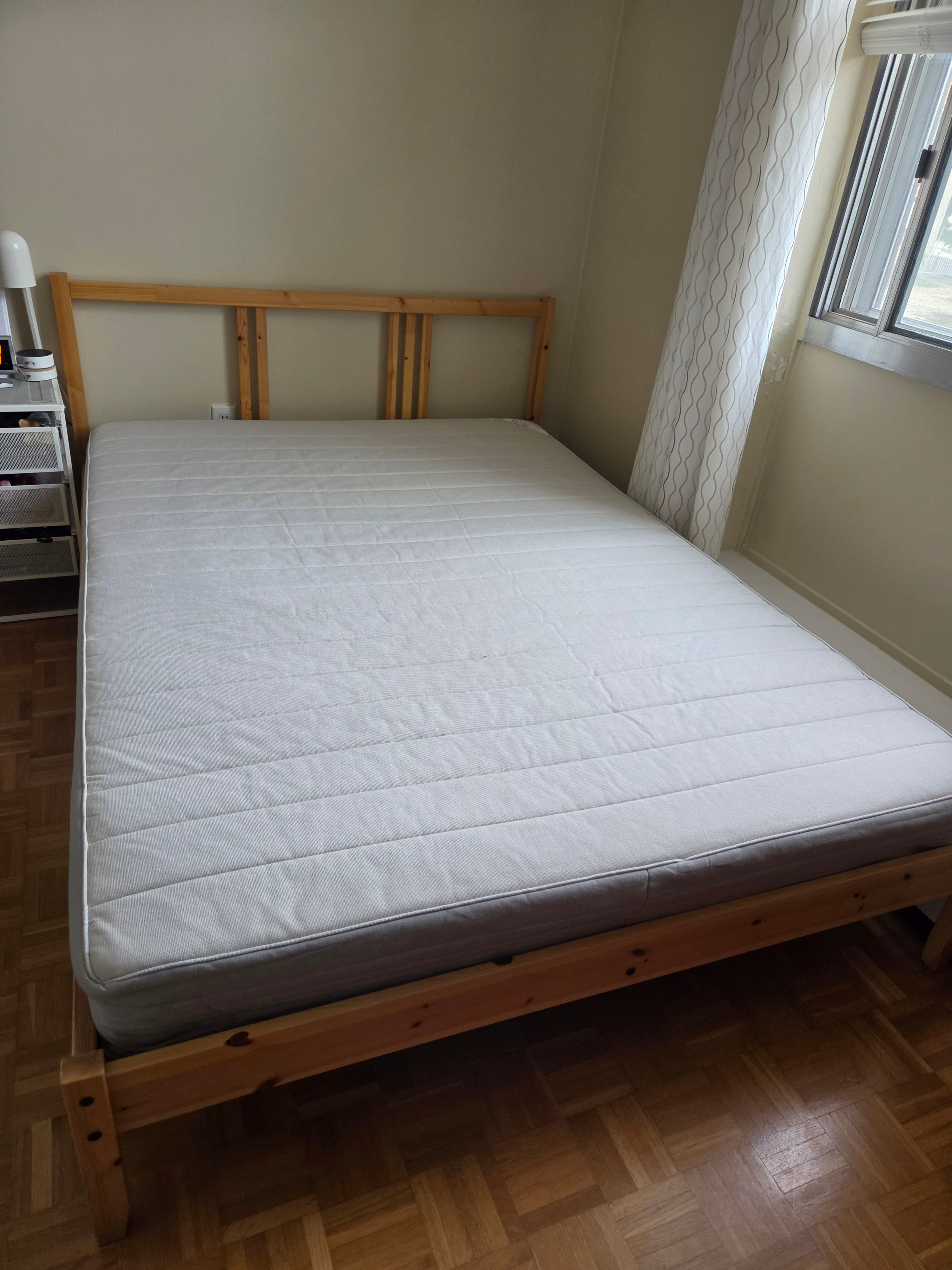 Mint Condition IKEA Full/Double Bed Set – Complete or Separate