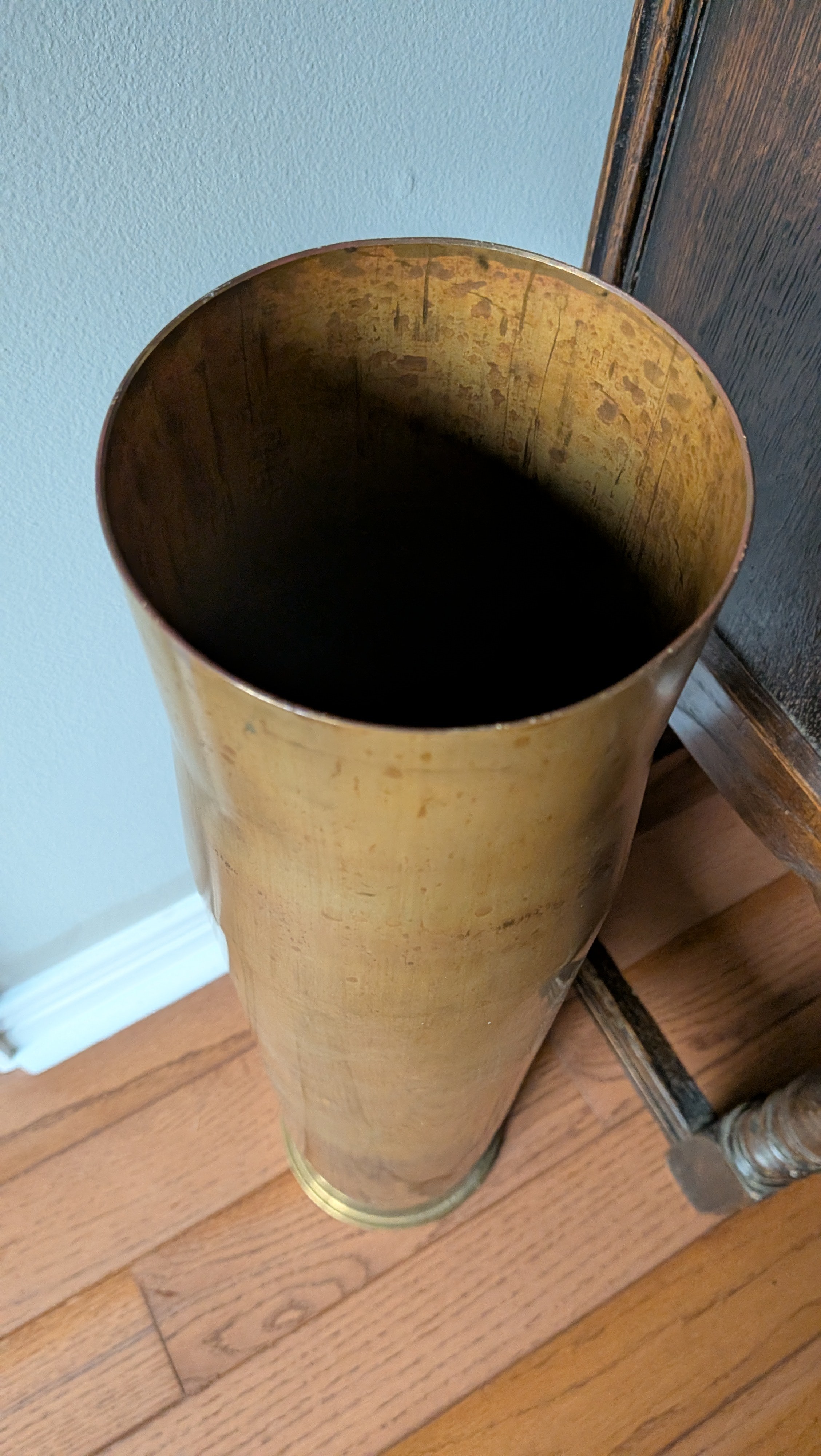 105mm L7 Brass Tank Gun Shell Casing – $150 OBO - photo 4