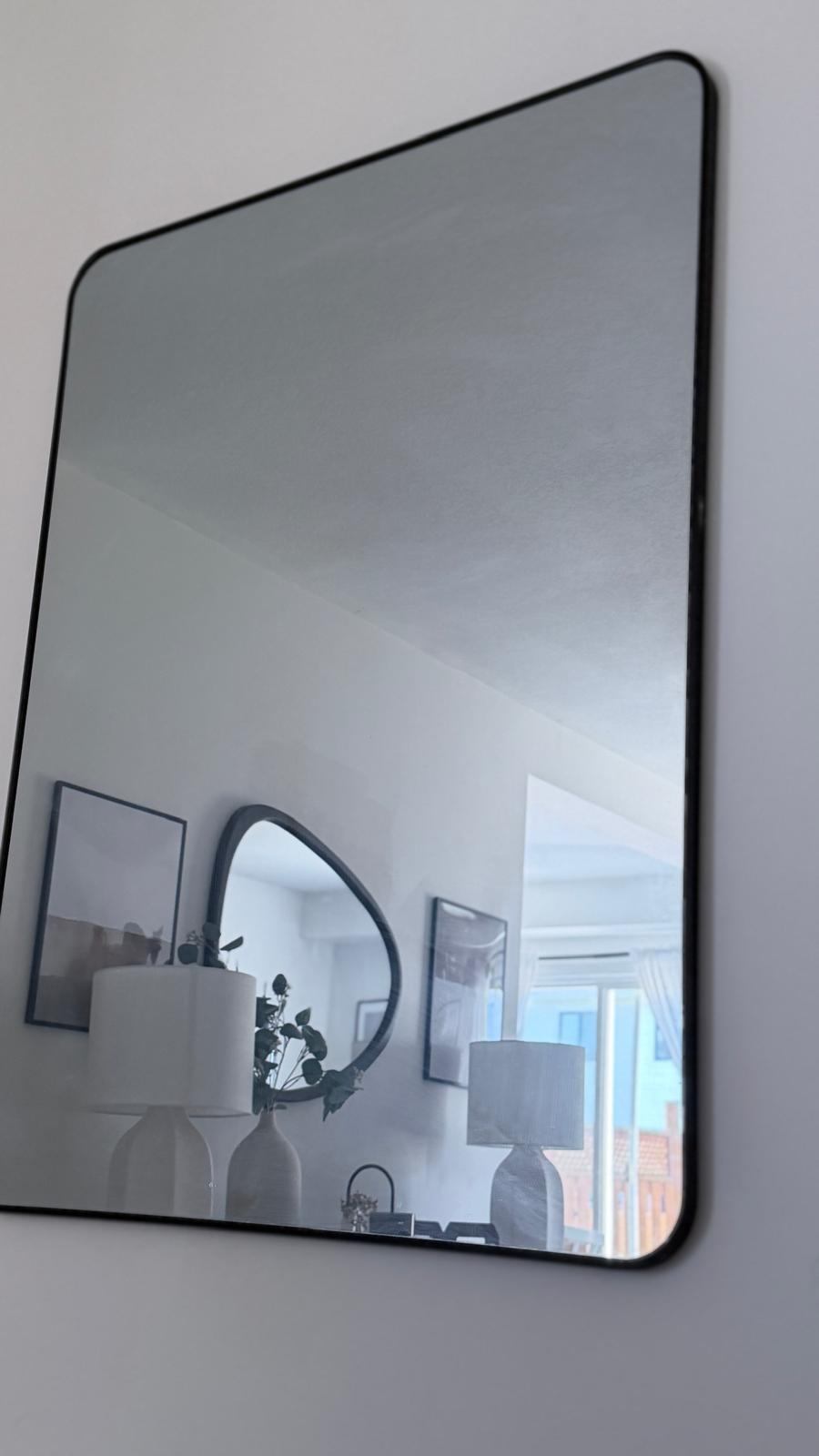 Black rectangular mirror - 30x40 - photo 5