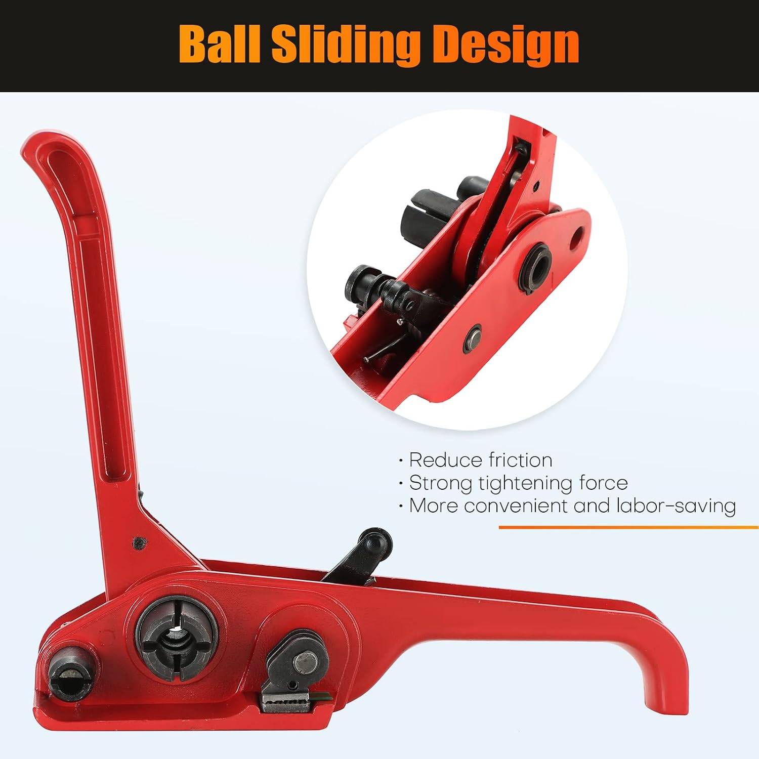 Weyleity Manual Strapping Tensioner & Cutter – Red - photo 5
