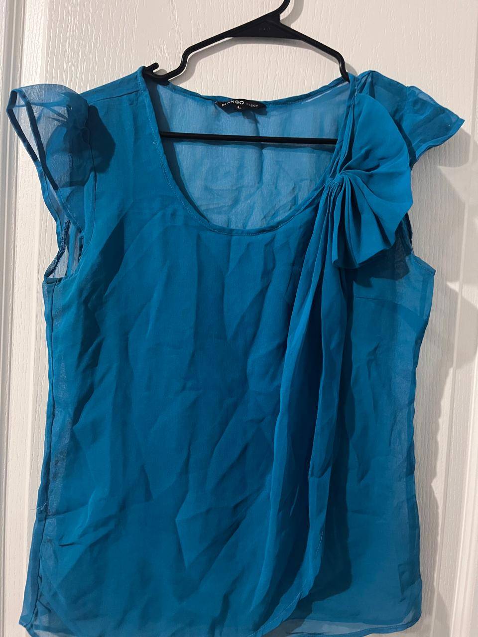 Mango Basic Women's Top - Size Large (L) - photo 2