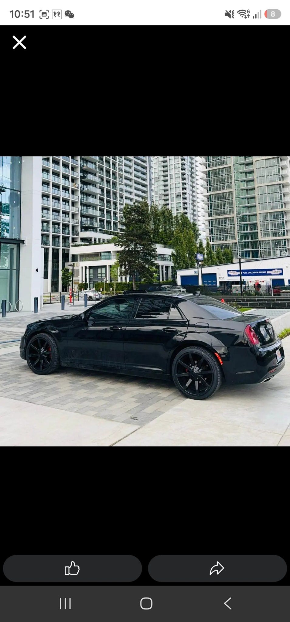 2019 Chrysler 300 S — Active Exhaust, Aftermarket Trim — $20,888 - photo 2