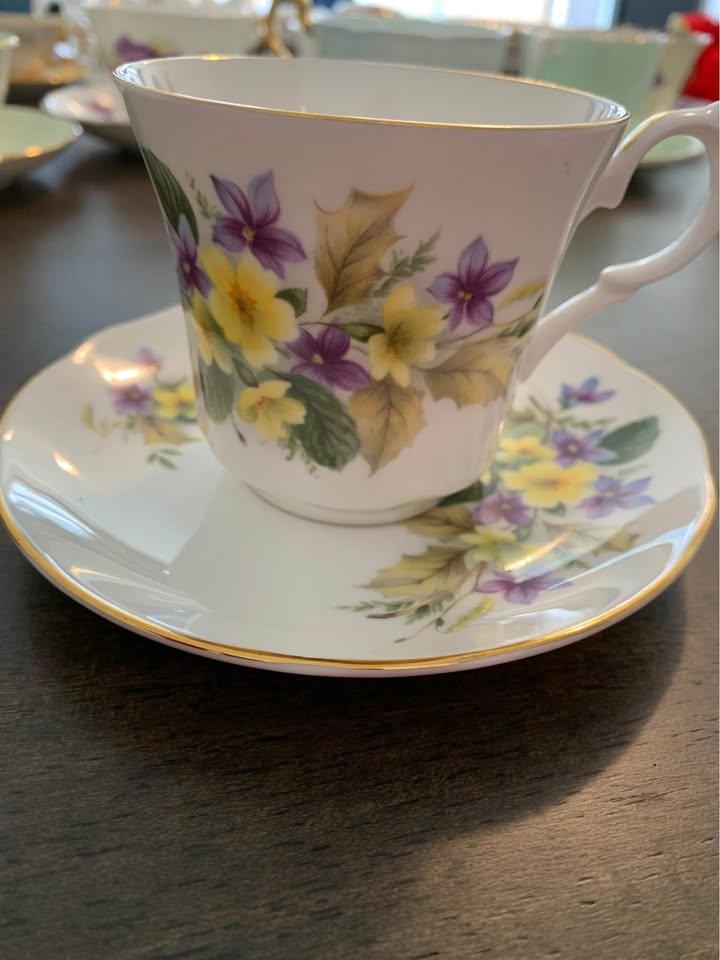 Springfield Bone China Tea Cup and Saucer - photo 3