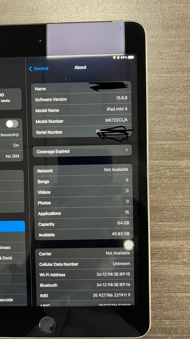 Wifi+cellular, iPad mini 4 - photo 5