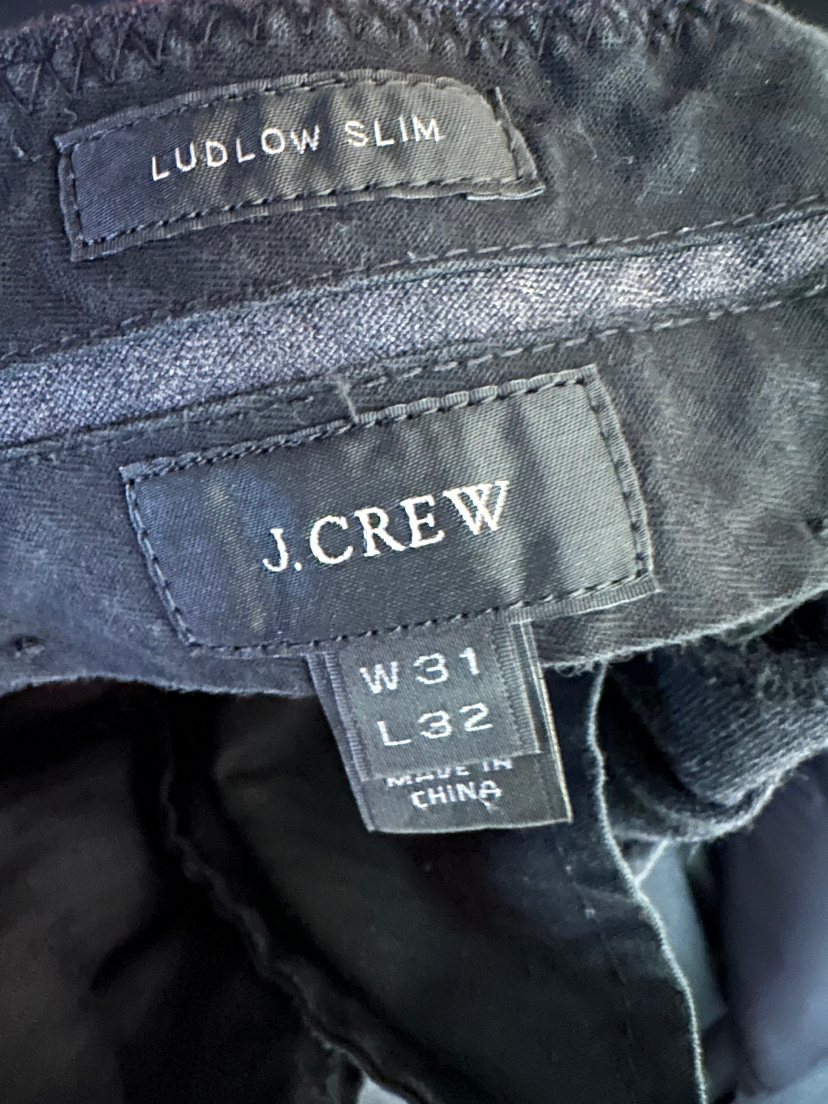 J.CREW Navy Blue 38s Two Piece Suit - photo 4
