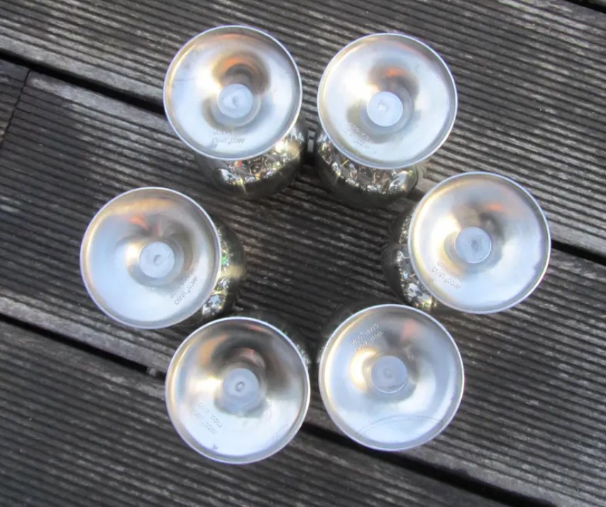 Set of 6 IMCO 18/10 Stainless Steel Wine Glasses - photo 3