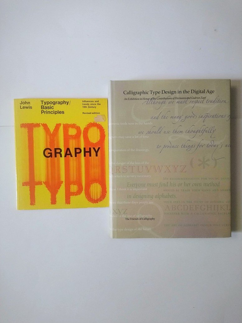 Typography books!