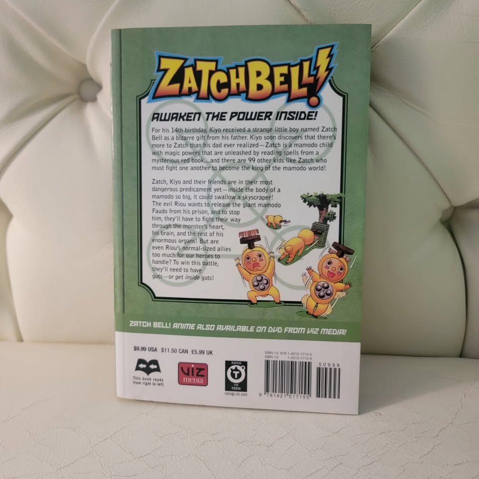 Zatch Bell! Manga Vol. 22 by Makoto Raiku (Viz Media) — New - photo 2