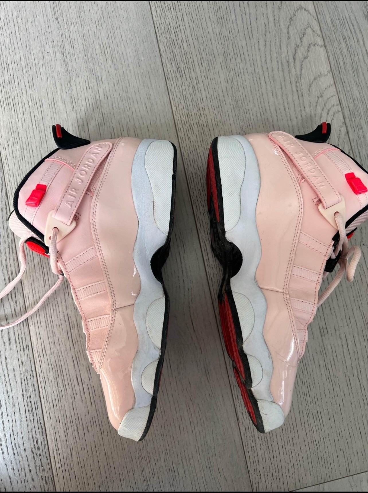 Nike Jordan 6 Rings GS Atmosphere Pink 6.5Y Womens 8 323419-602 - photo 3