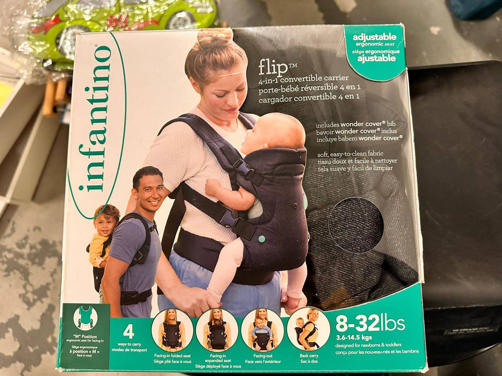 Infantino Flip 4-in-1 Convertible Carrier