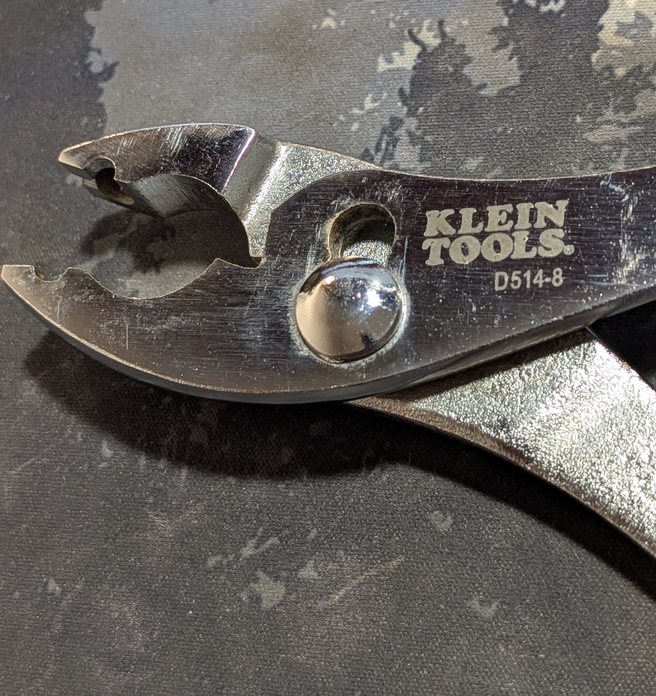 Klein Tools D514-8 Slip Joint Pliers Hose Clamp, 8-Inch - photo 2