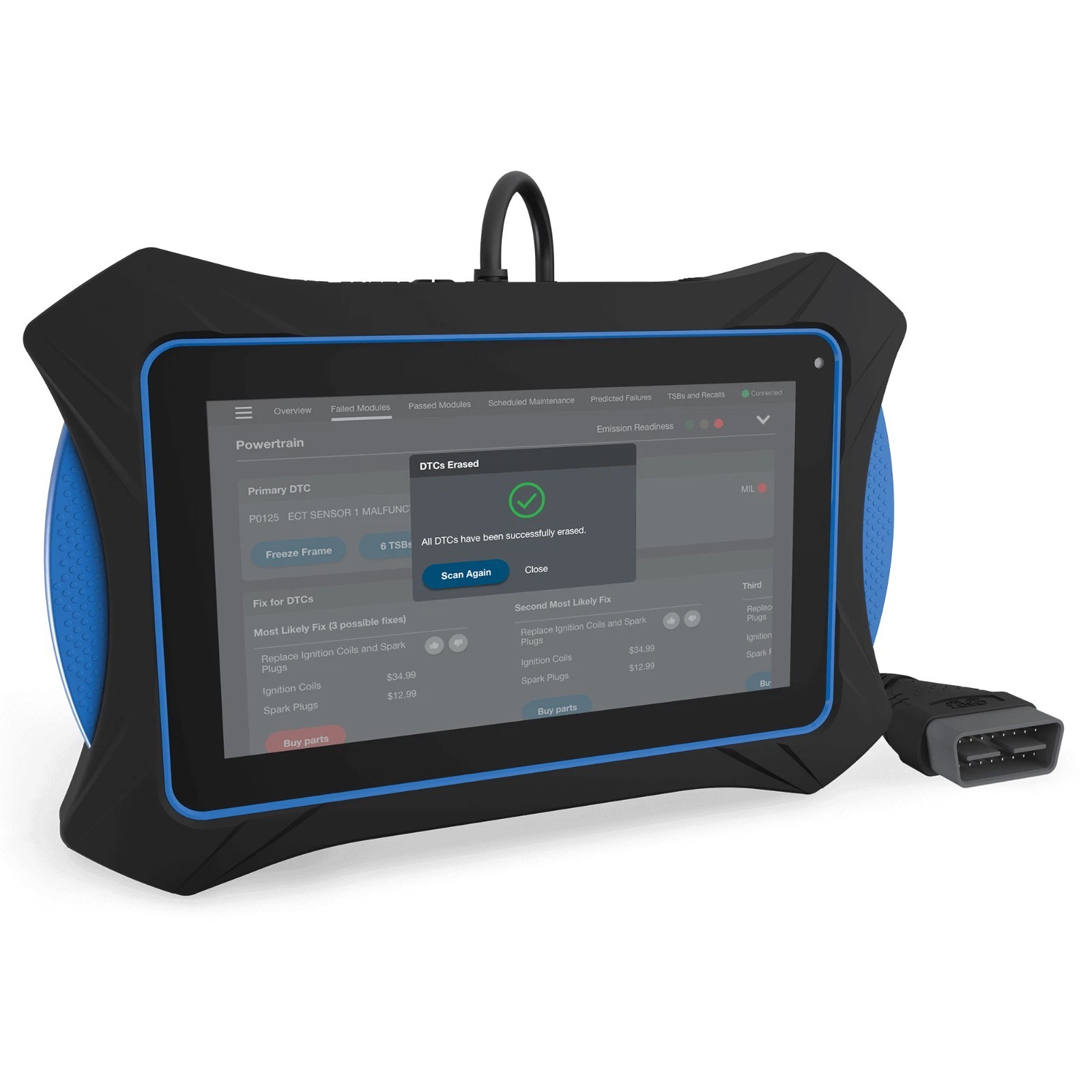 Innova 7111 OBD2 Bidirectional Diagnostic Scanner Tablet Blue - photo 2