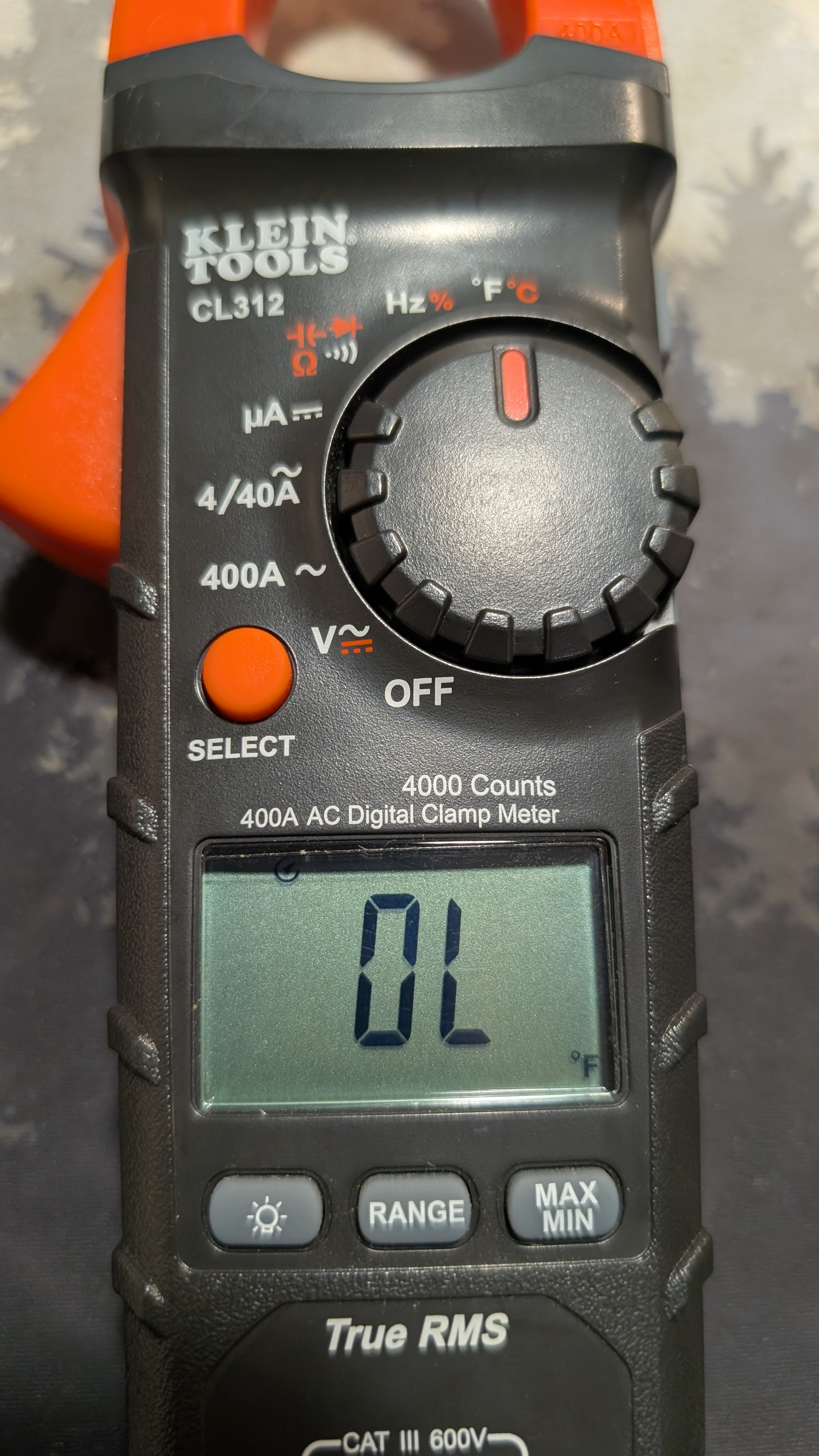 Klein Tools CL312 digital clamp meter - photo 2