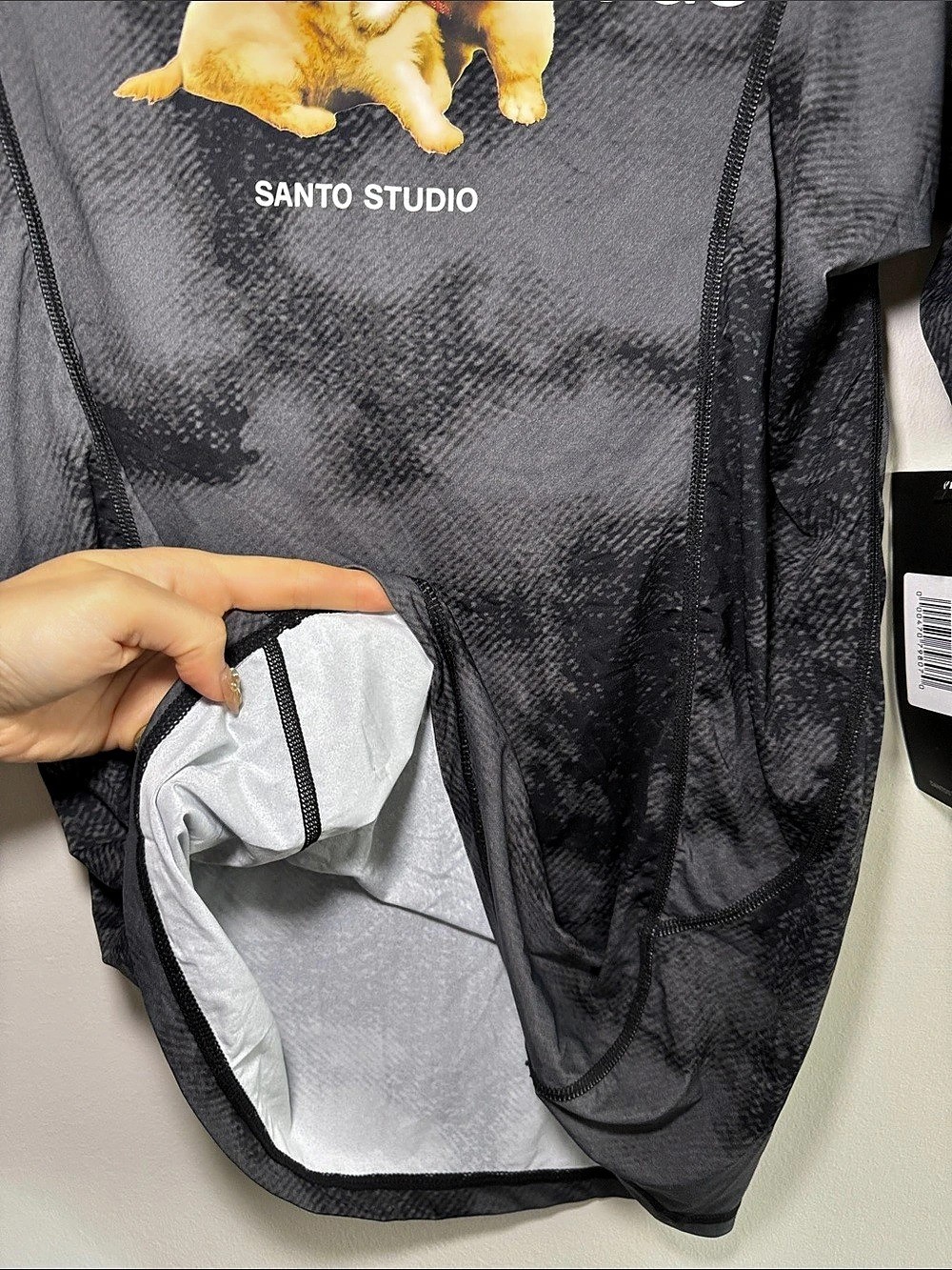 Santo Studio Submission SS Rashguard - Washed Thugs Tee NWT - photo 5
