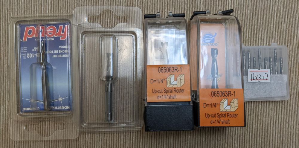 Set of CNC router tools- see them in all 4 photos - photo 4