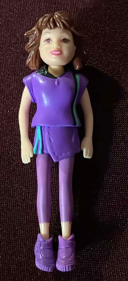 Polly Pocket Lila Purple Outfit - 4 Inches