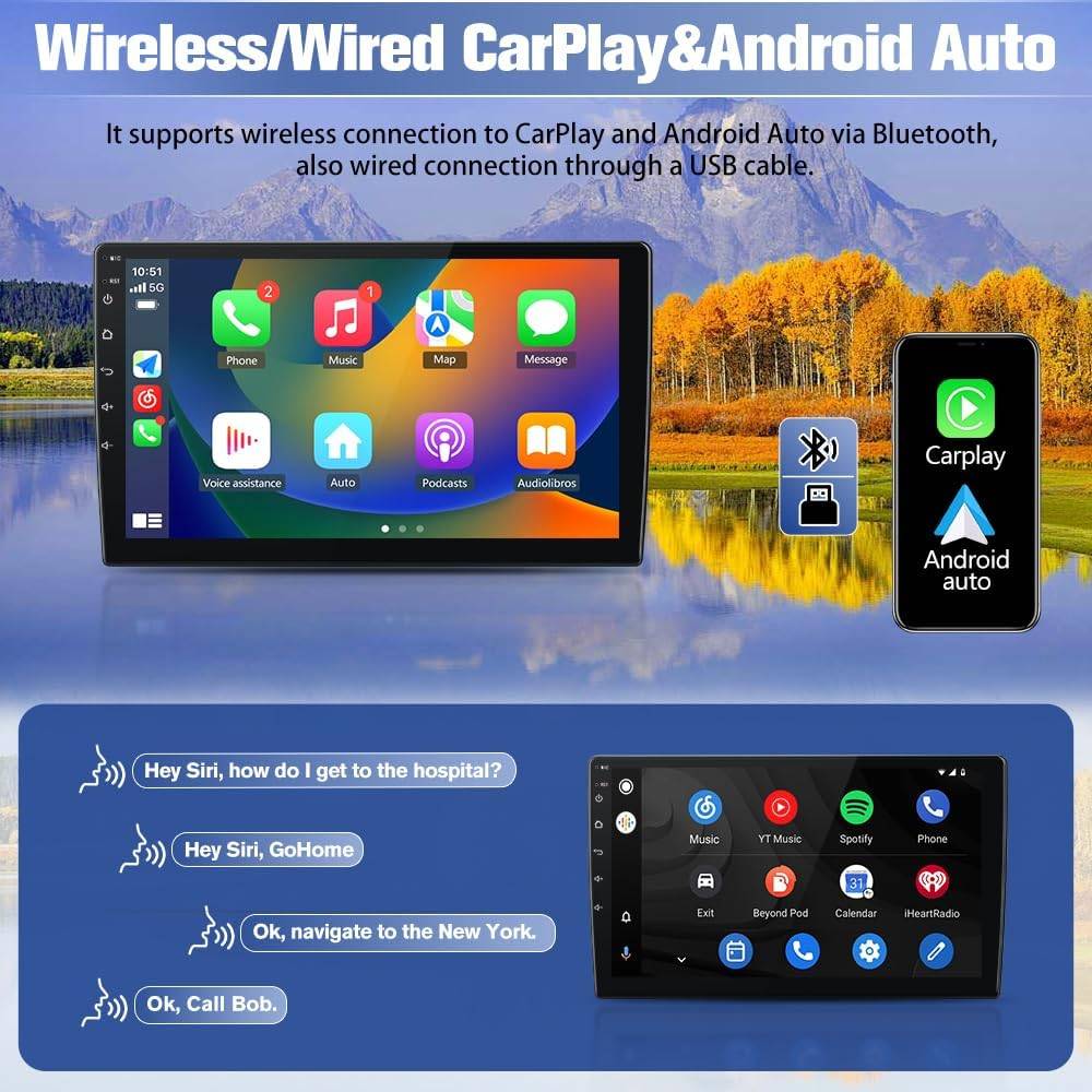 Android 13 Car Stereo for Dodge RAM 1500/2500/3500 2002-2005 - photo 3