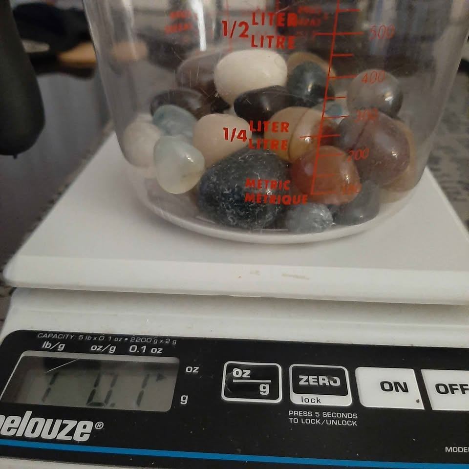 Tumbled stones $10/lb amethyst rose quartz - photo 2