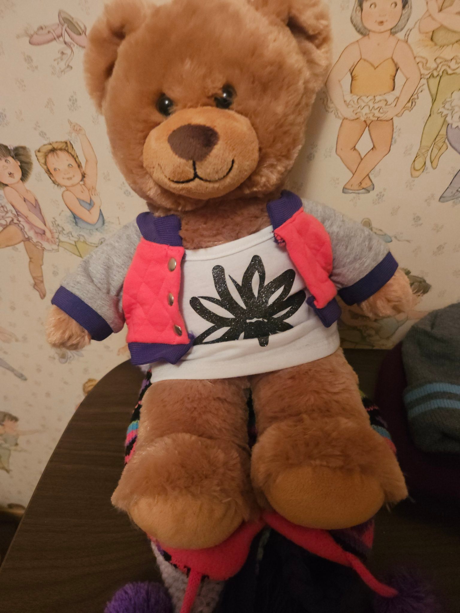 Build-A-Bear Teddy Bear with Outfit - Like New