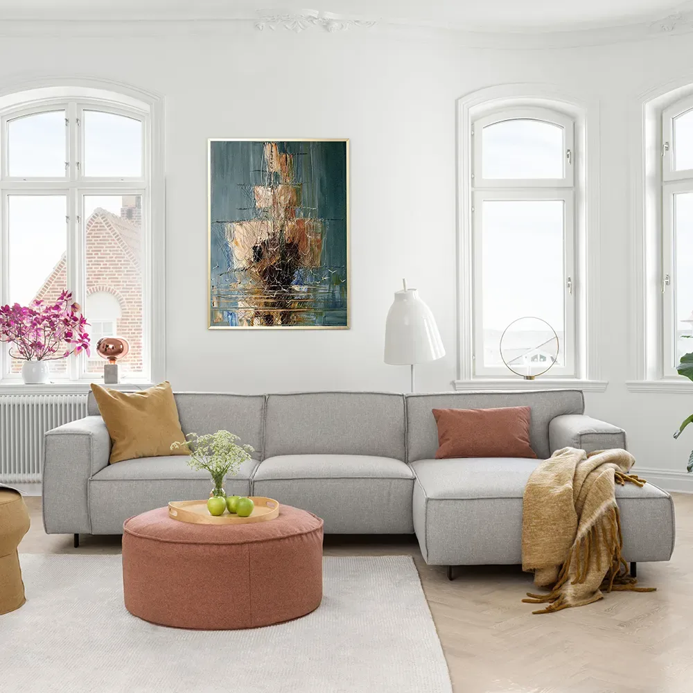 Furninova Vesta Sectional Sofa-  Scandinavian Design