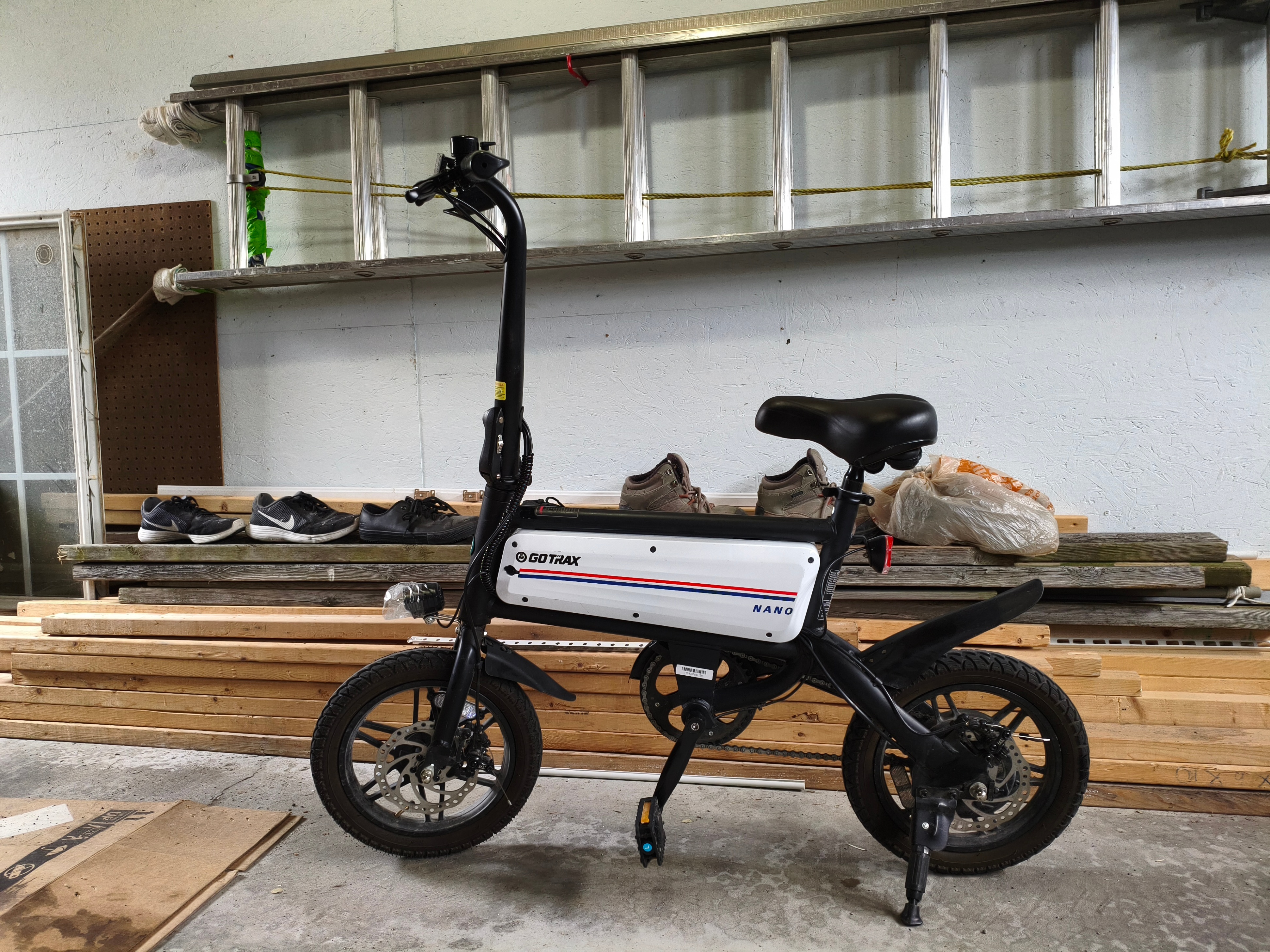 Gotrax nano 14 inch foldable ebike