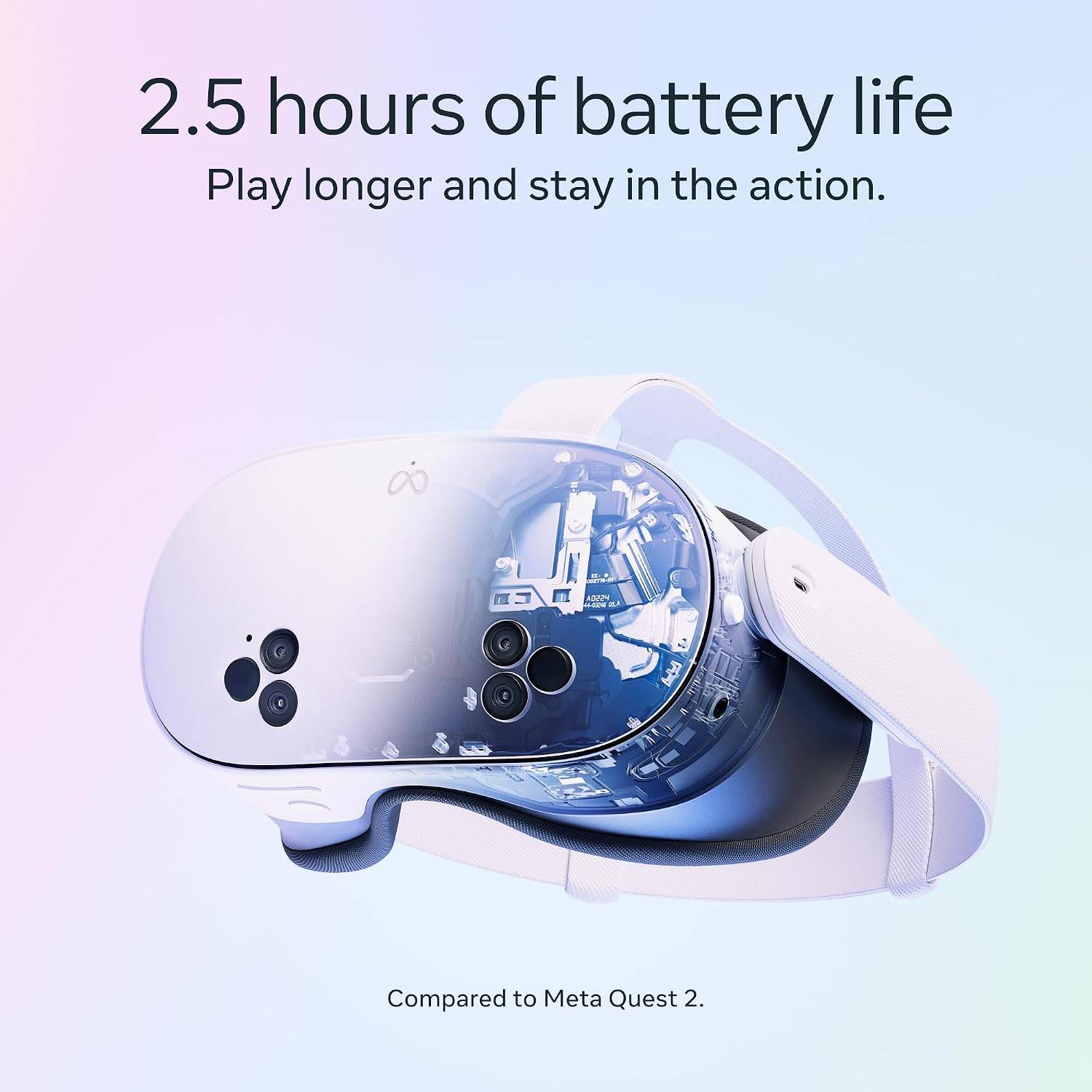 Meta Quest 3S 128GB VR Headset – $290