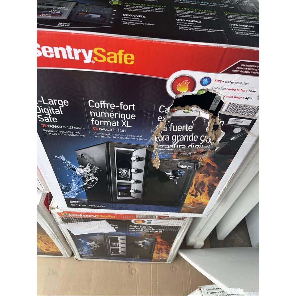 SentrySafe SFW123GTC Fire Water Resistant Safe Digital Lock - photo 4