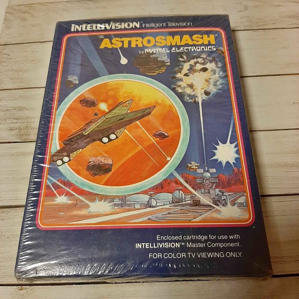 New Factory Sealed 1980's Intellivision video game cartridge