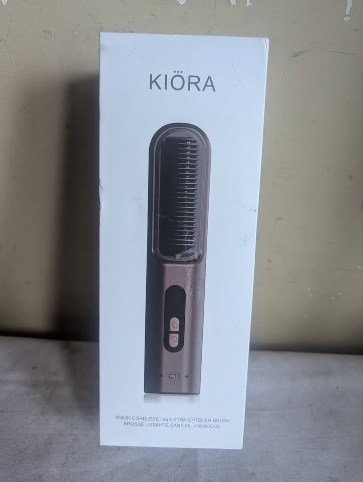 Hair Straightener Brush, KIORA K-Beauty Cordless brush, USB - photo 5