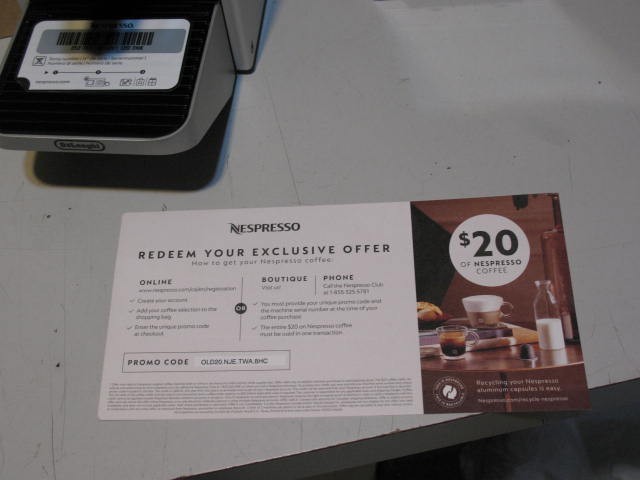 Nespresso Pixie Espresso Machine, by DeLonghi, BRAND NEW - photo 4