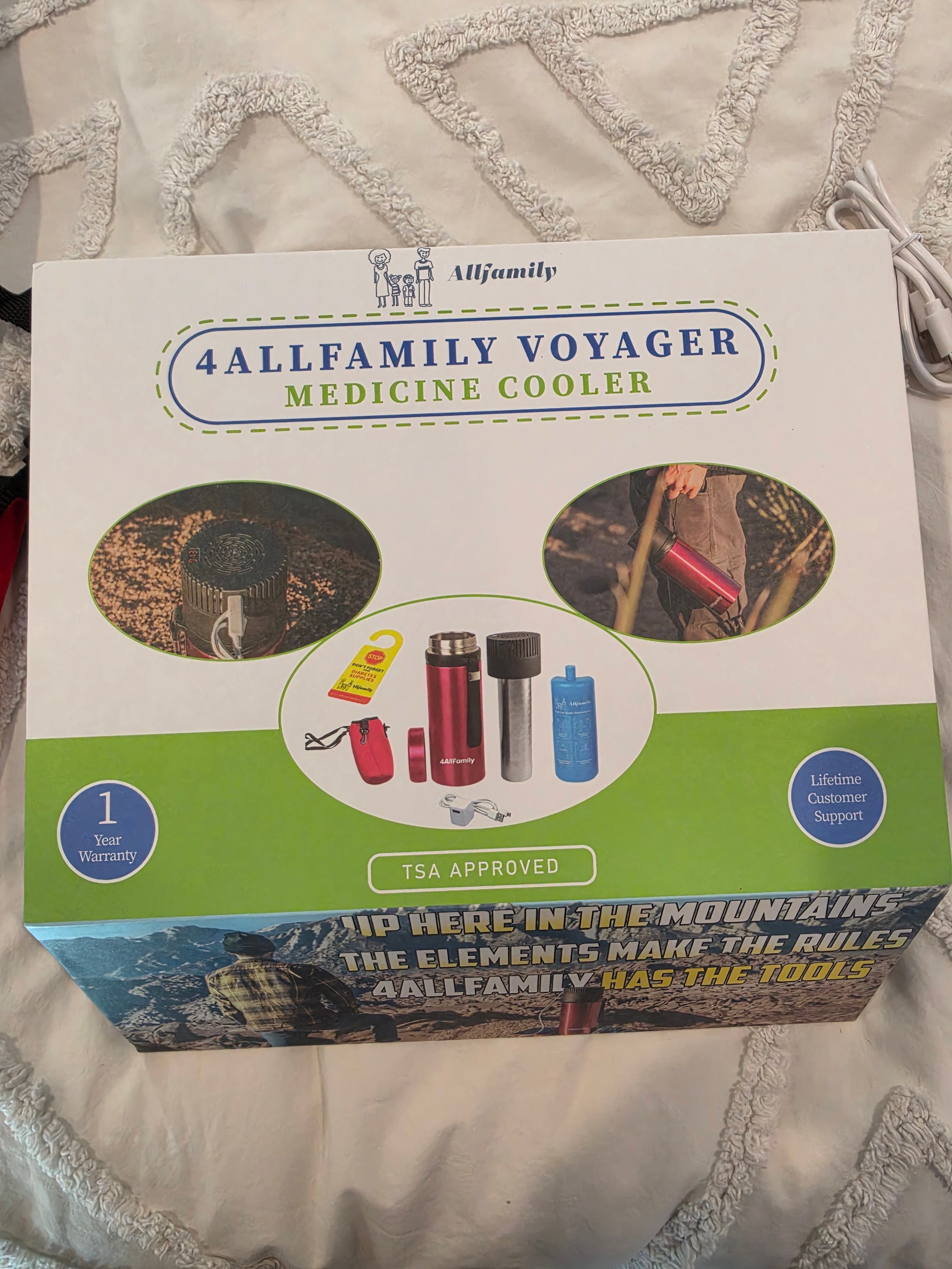 NEW 4ALLFAMILY Portable Insulin/Ozempic Medcine Cooler ❄️ - photo 2