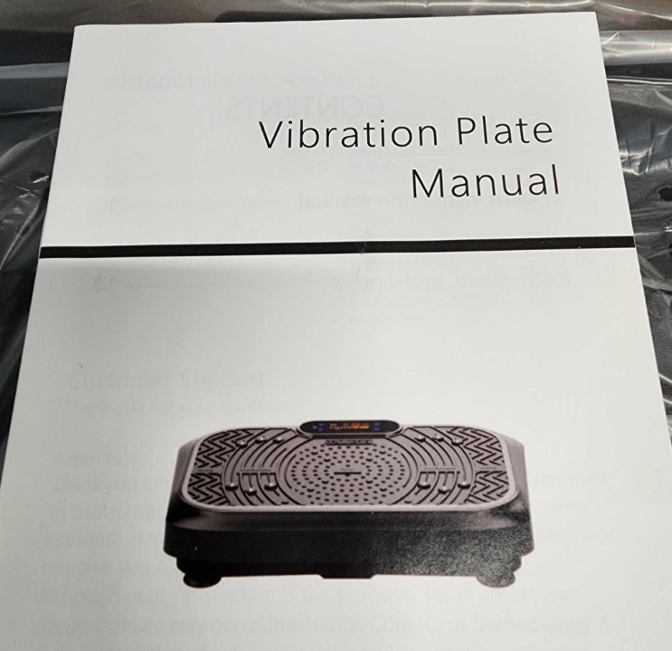 Vibration Plate Exercise Machine