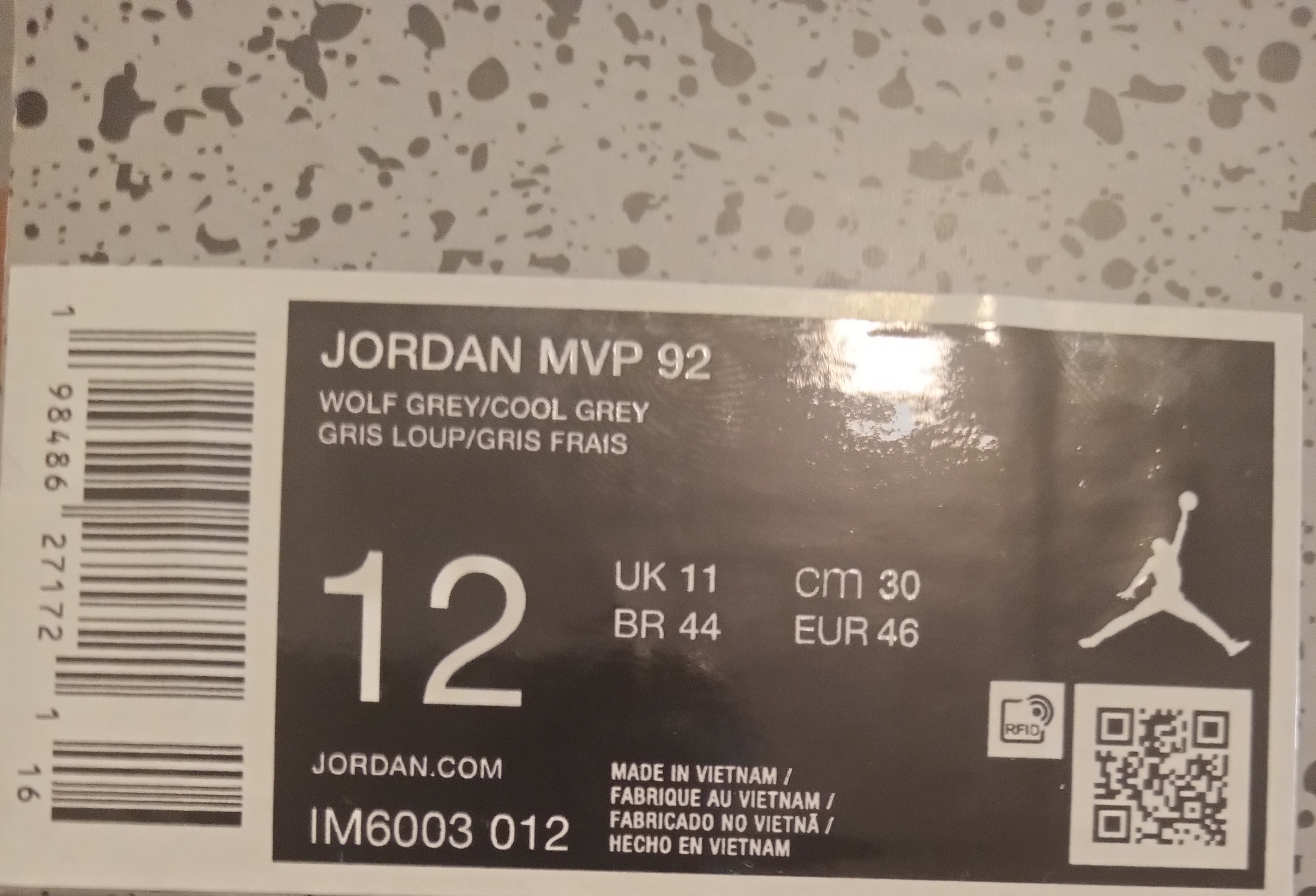 Air Jordan MVP 92 grey lows - photo 3