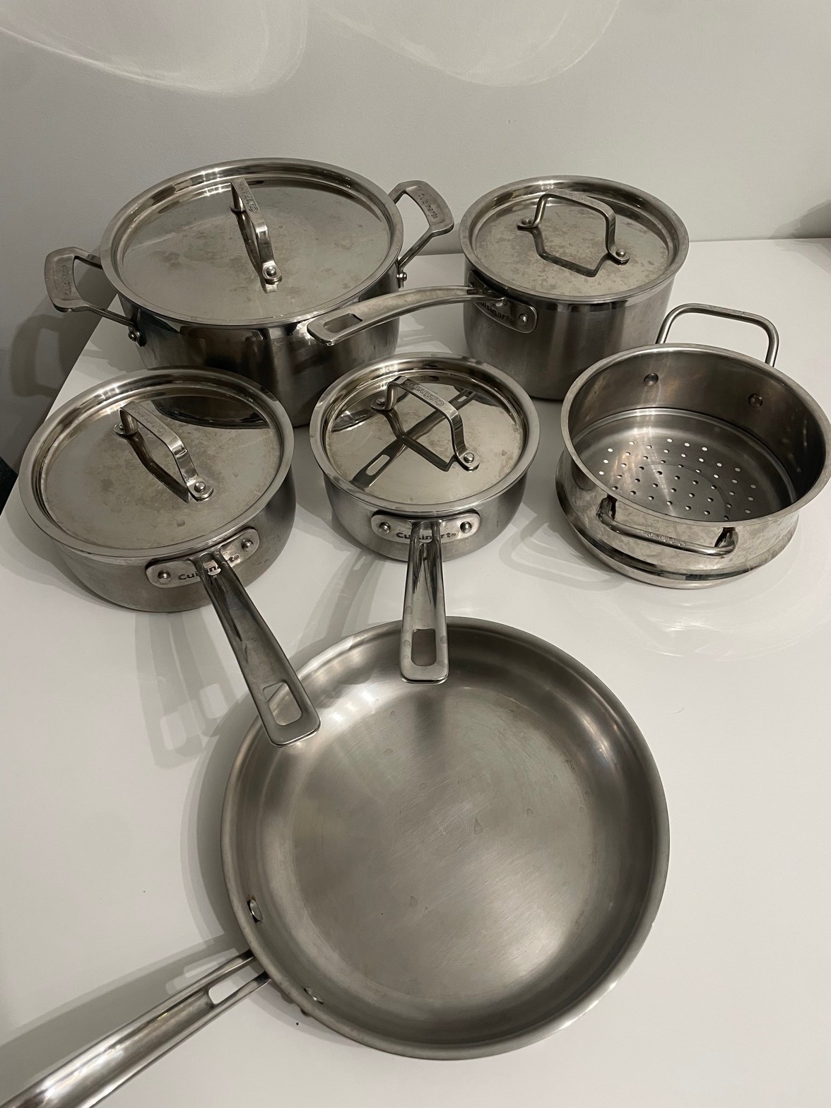 Cuisinart Multiclad Pro stainless pot set
