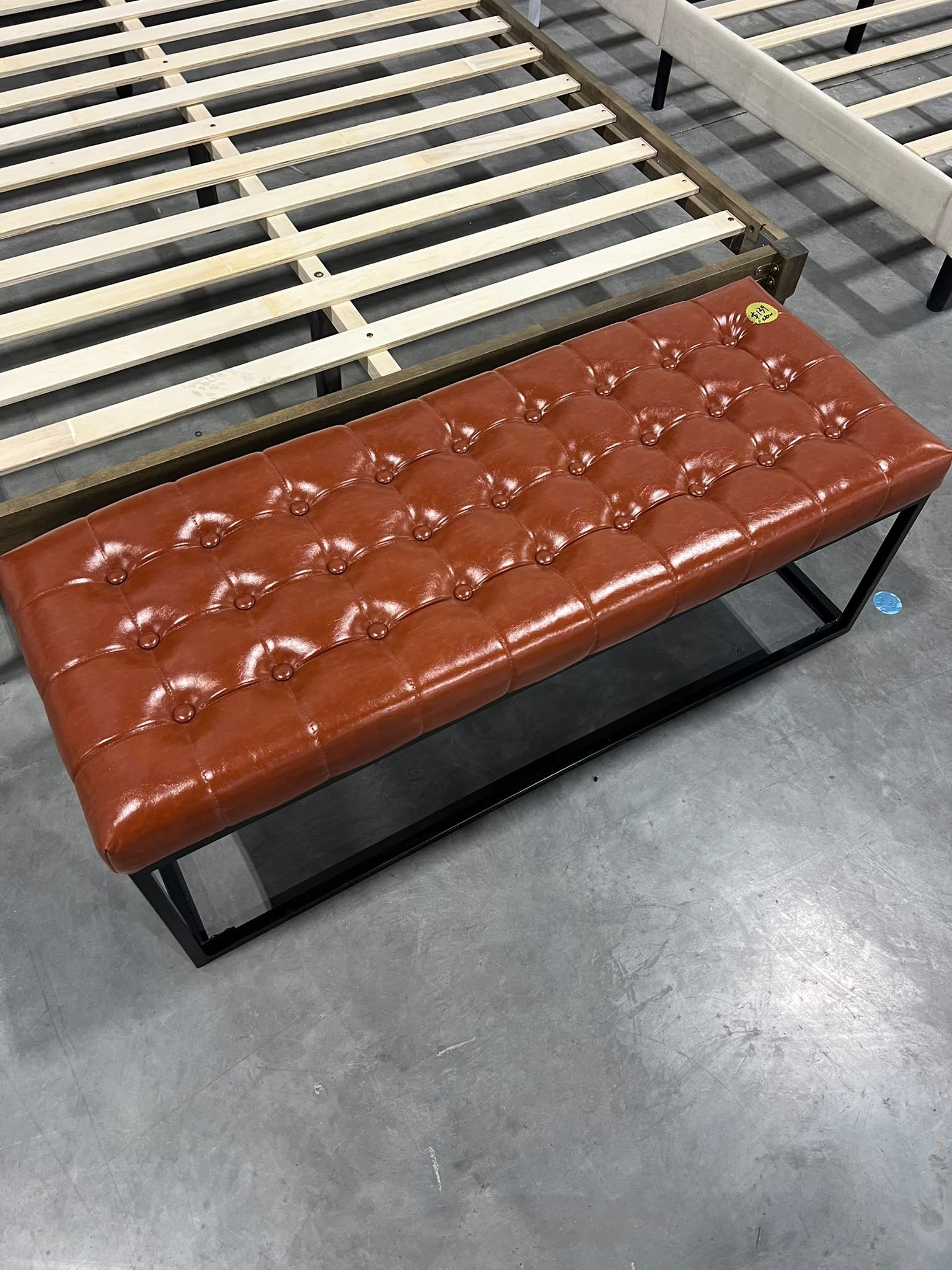 Bed End Bench $109–$139 🛋️ Brand New – Fabric & Leather