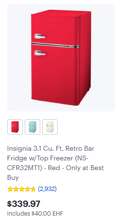 Small fridge with Freezer - photo 4