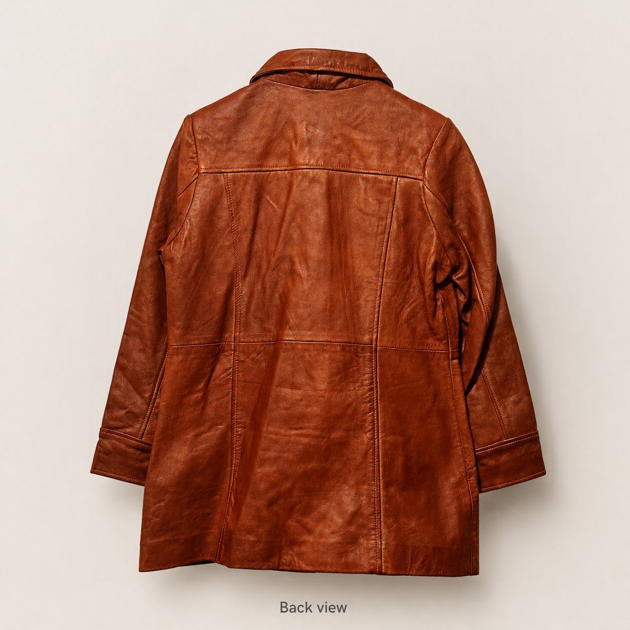 JKT-058 — Women's Kandis leather coat — brand new, size L - photo 3