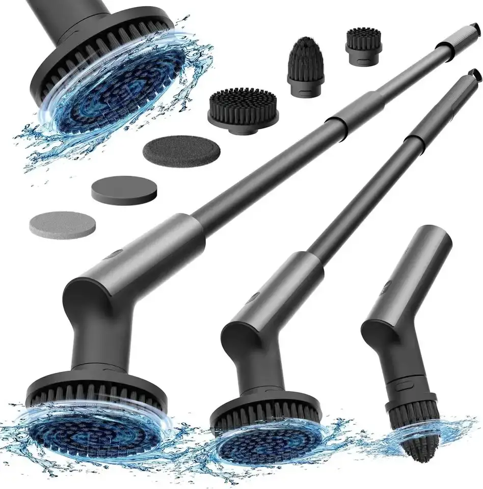 Electric Spin Scrubber, Rechargeable Shower Scrubber