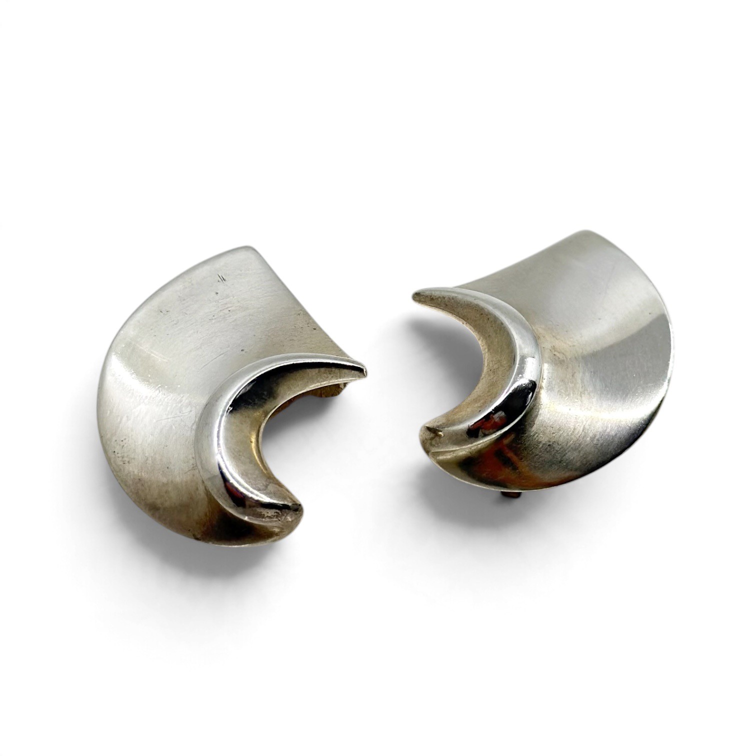Hans Hansen for Georg Jensen sterling silver earrings #368 - photo 3