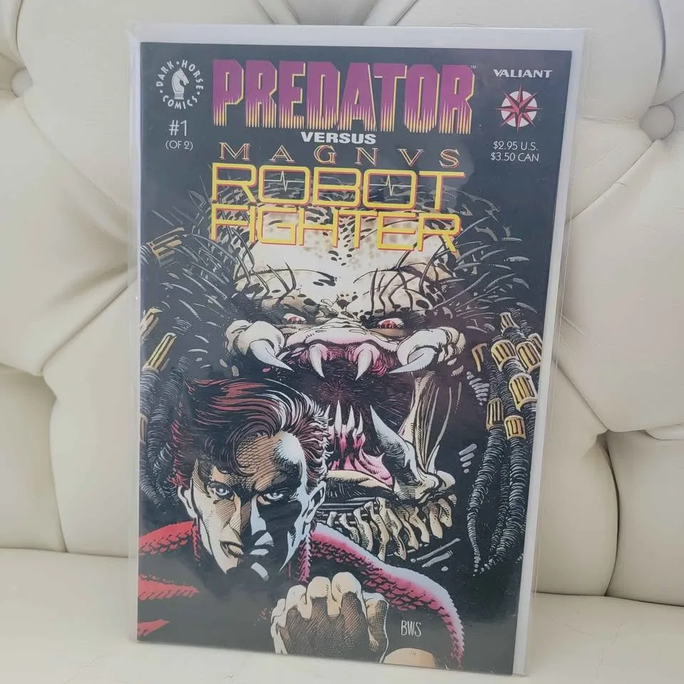 Predator vs. Magnus Robot Fighter #1 (1992) – Vintage Comic