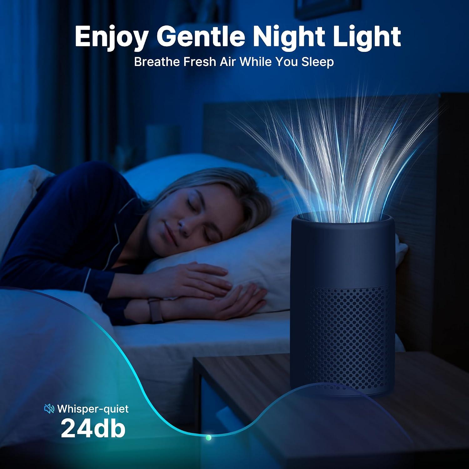 Air Purifiers for Bedroom, True HEPA, 2 Pack - photo 5