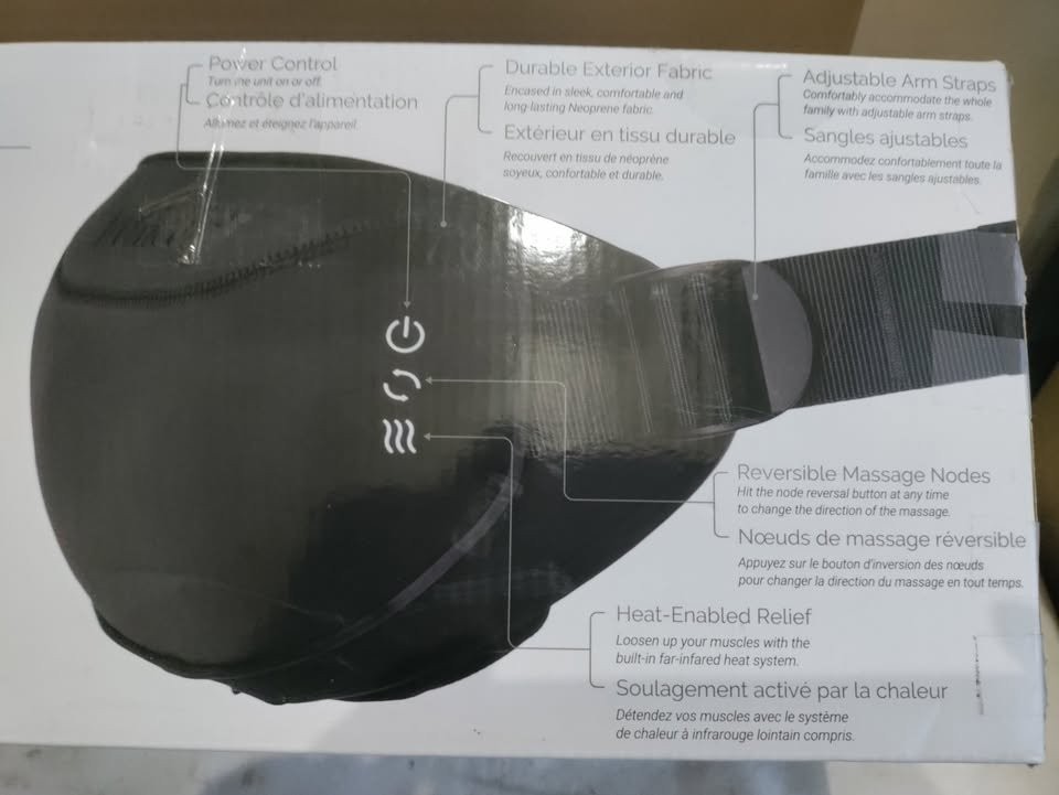 Neck & Back Massager with Heat, Trumedic Trushiatsu, Bluetooth - photo 5