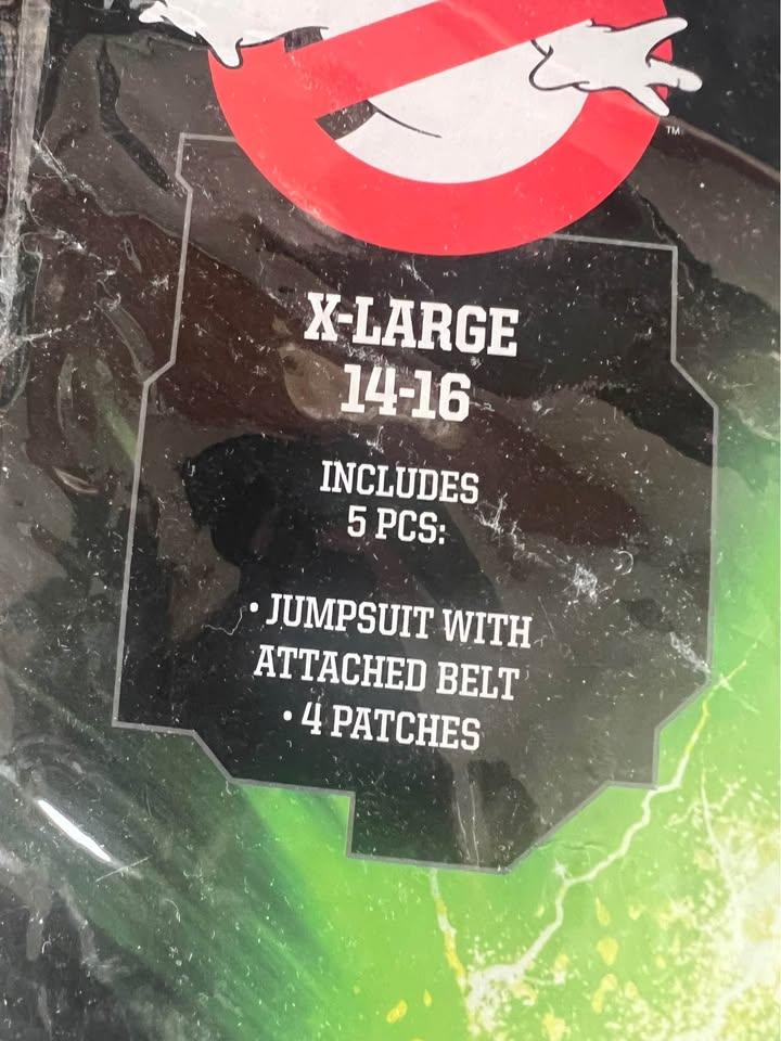 New Ghostbusters costume X-Large 14-16 - photo 3