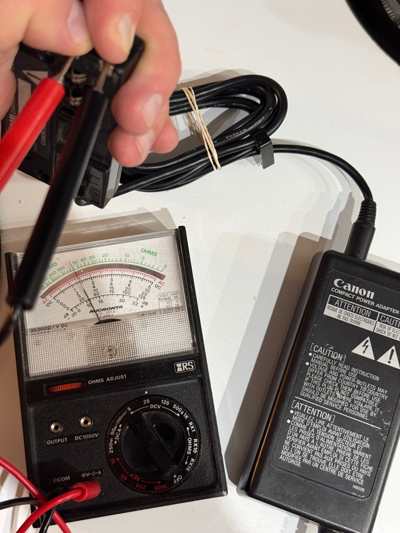 Canon CA-E7A Power Adapter + CR-E7K Coupler - photo 4