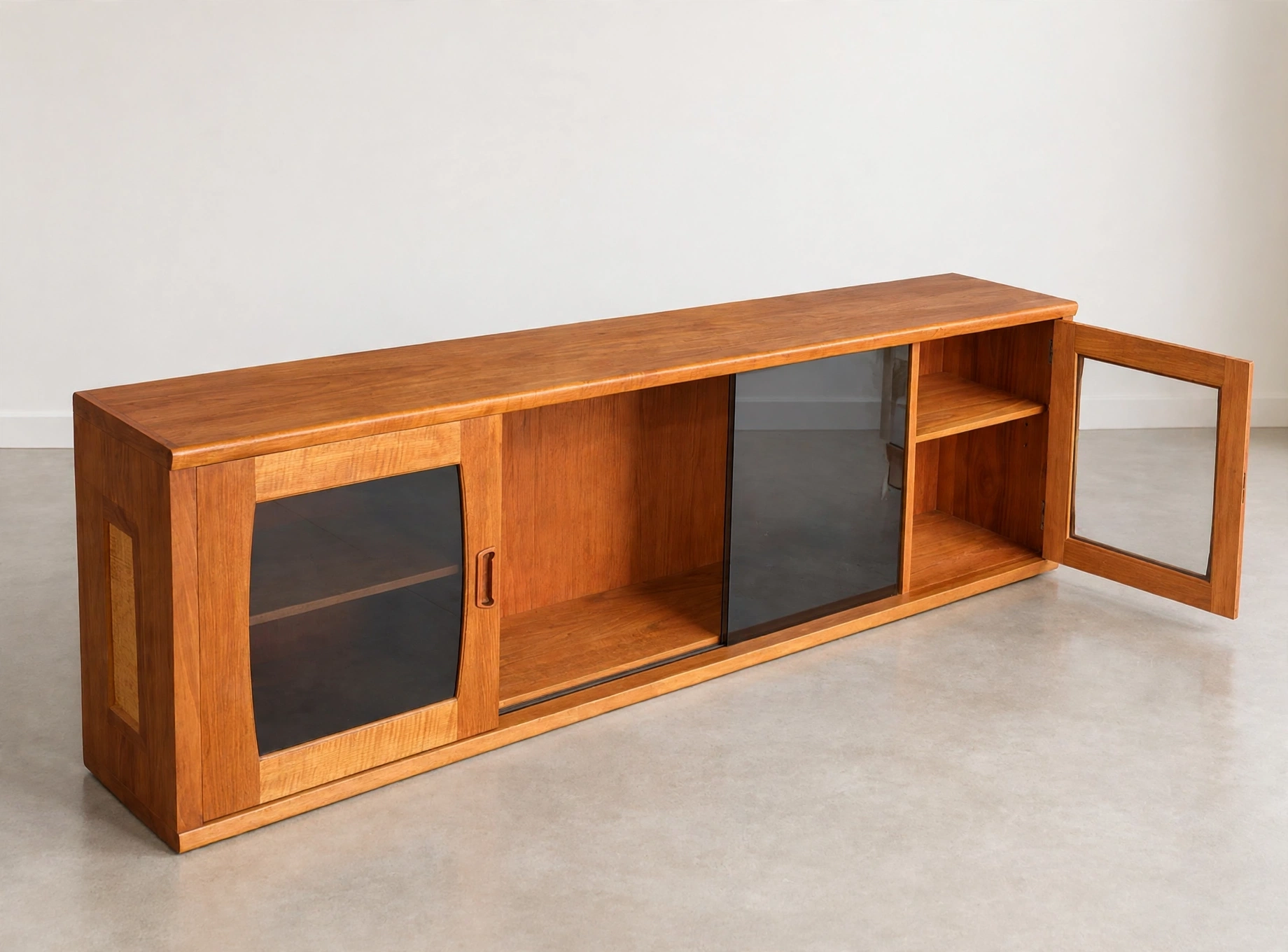 1960s Mid-Century Modern Teak Hutch - Germany - photo 2