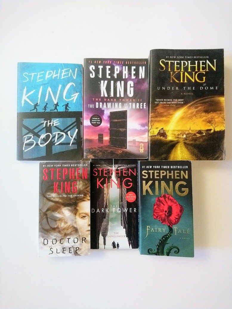 Stephen King books!